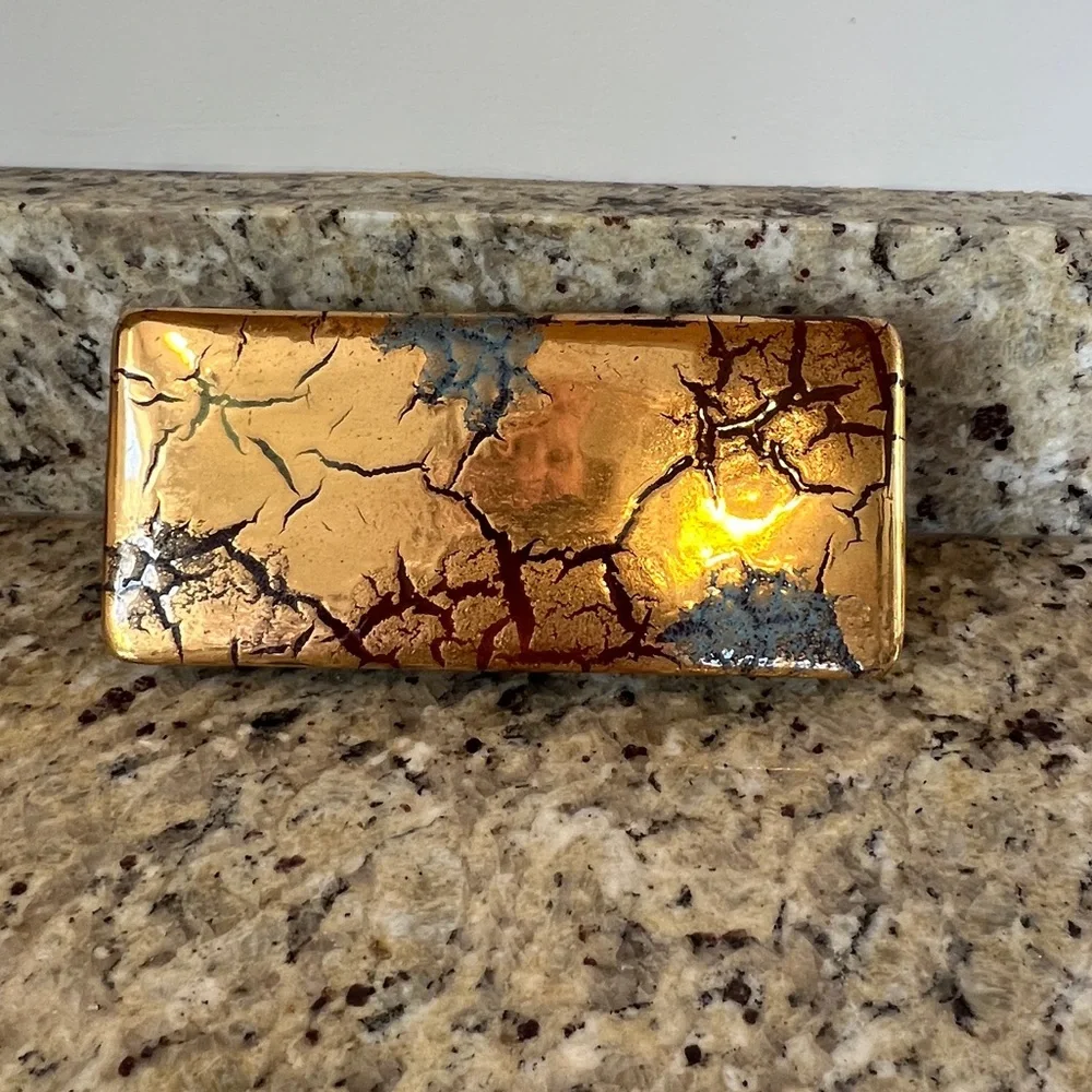 Signed Italian Ceramic Keepsake Box